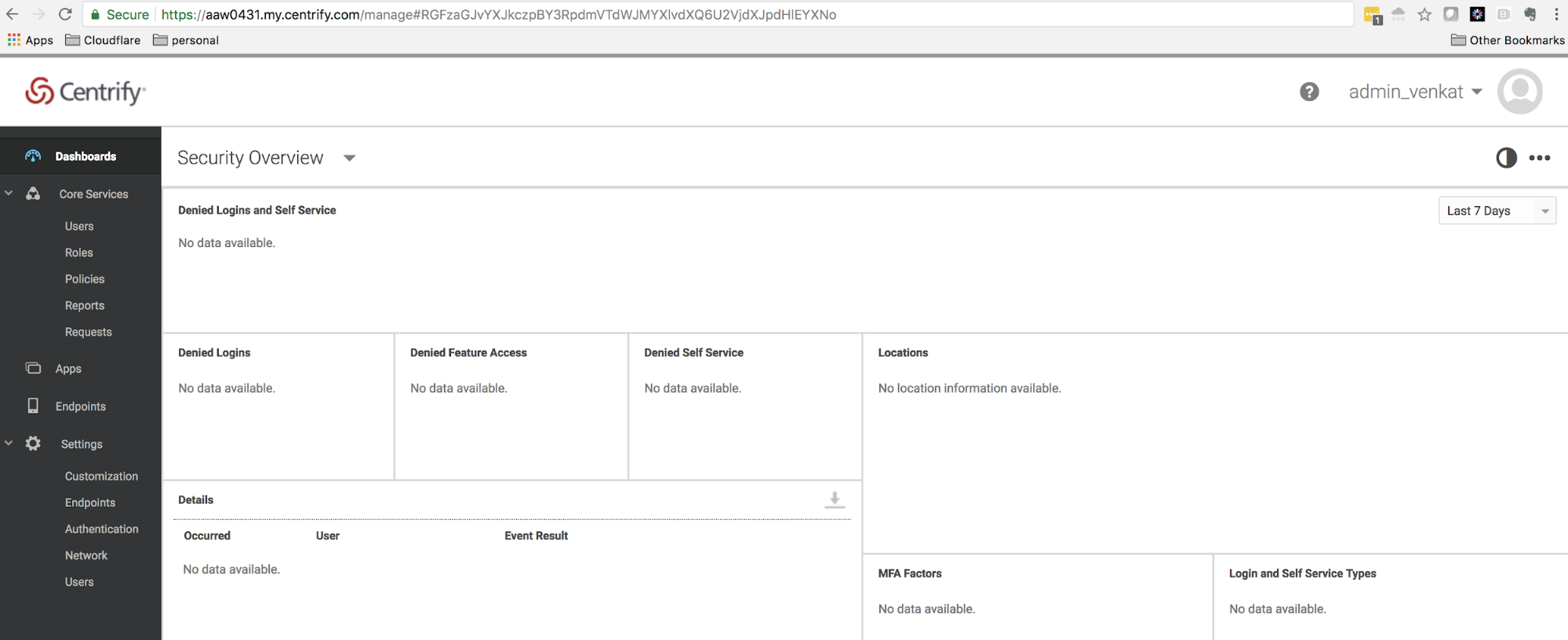 Centrify Security Overview