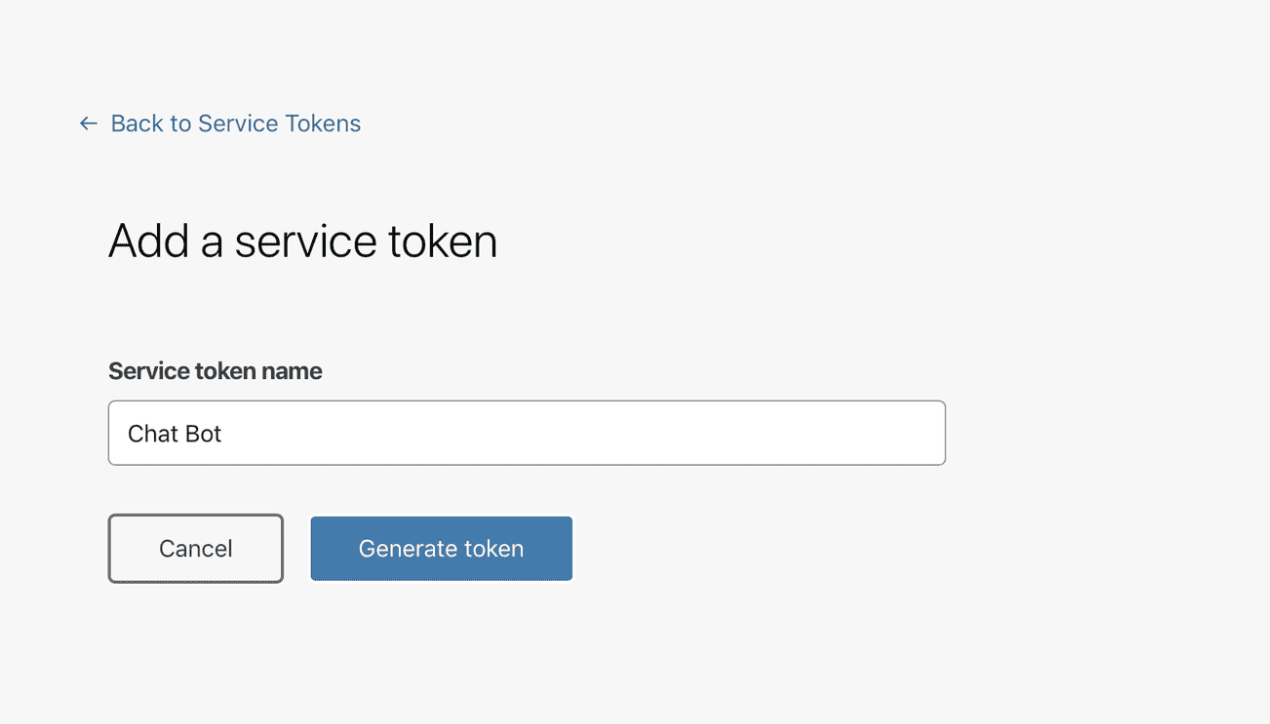 Name Service Token